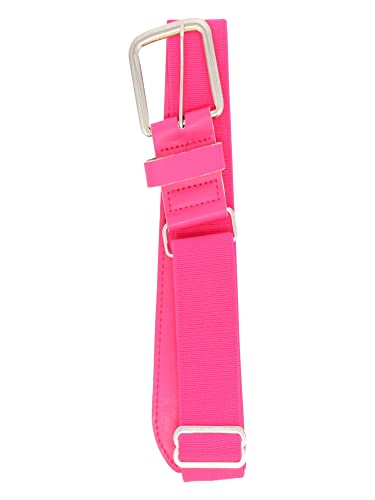 MadSportsStuff Performance Baseball Softball Belt (Youth Neon Pink)