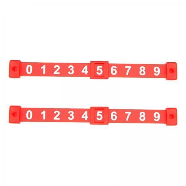 SAZ DEKOR 3x2Pcs Foosball Score Counter Kids Foosball Counters Foosball Table Scoreboard Red-picture-18