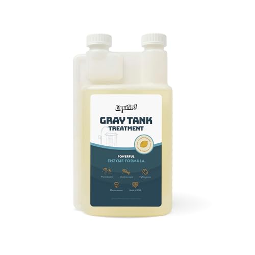 Liquified RV Toilet Treatment - Gray Holding Tank Digester - Odor Eliminator - Lemon Scent - Matts RV Reviews