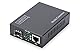 DIGITUS Medienkonverter - SFP Port - Gbit Ethernet - RJ45 / SFP - 10/100/1000Base-T/TX zu 1000Base-SX/LX - Schwarz