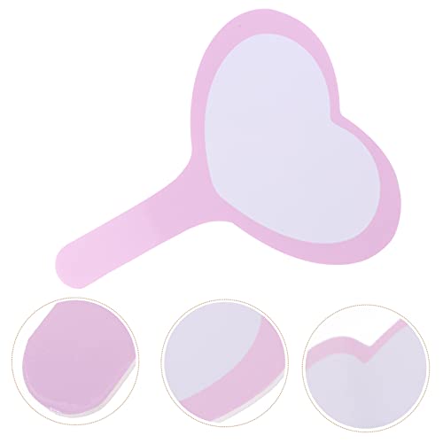 Pizarra de mano en forma de corazón blanca para escribir miniatura 2