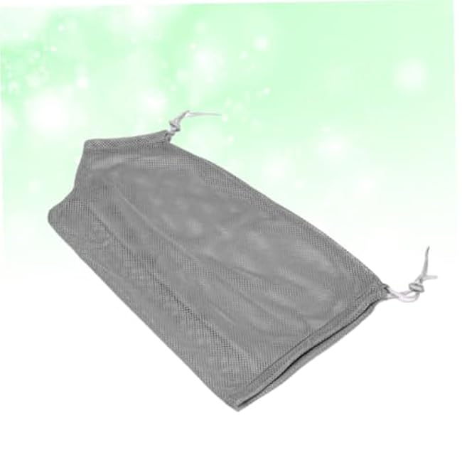 Multi-Function Cat Grooming Bag Grey Breathable Mesh for Bathing Nail Trimming Medication Feeding with Easy Control Pull Rope Suitable for Cats and Kittens-gCVSnzg0