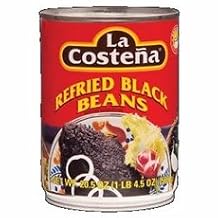 La Costena Refried Black Beans 36x 20.5 Oz