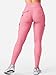 YEOREO CoreFlex Workout Cargo Leggings with Pockets for Women Hidden Scrunch Butt Lifting Leggings Gym Yoga Pants Guava Pink XS