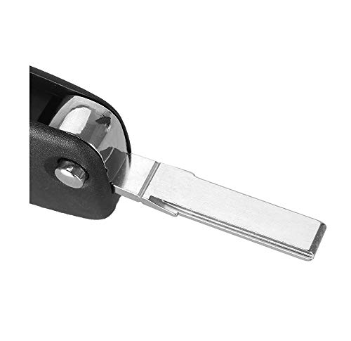 Phonillico Sleutelbehuizing voor Audi A1 A2 A3 A4 A5 A6 A8 Q7 S3 S4 TT – Sleutelbehuizing met 3 toetsen - Afbeelding 6