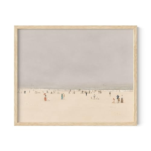 Decoración de playa HAUS AND HUES, póster artístico de 8 x 10 pulgadas para pared del dormitorio