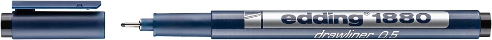 Edding 1880 Drawliner Teknik Çizim Kalemi 0,5mm