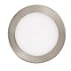 EGLO connect LED Einbauleuchte Fueva-C, Smart Home Einbaulampe, Metall in Silber und Kunststoff in Weiß, Ø 17 cm, dimmbar, Weißtöne und Farben einstellbar