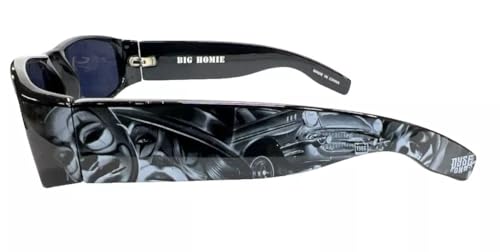 Authentic Shades Smiling Mask Car Sunglasses California Lowrider Locs Style