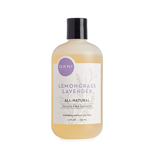 Dani Natural Moisturizing Shampoo Naturals - Sulfate, Phthalate & Paraben Free - Vegan & Cruelty Free - 12 Ounces (Lemongrass Lavender) #TOP26