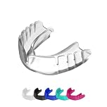 OPRO Snap-Fit Mouthguard Instant Fit – Gum Shield Adult and Kids – OPRO Mouth Guard Boxing and MMA, Impact-Resistant Gum Shield Rugby and Hockey – Standard Protection with Dental Warranty
