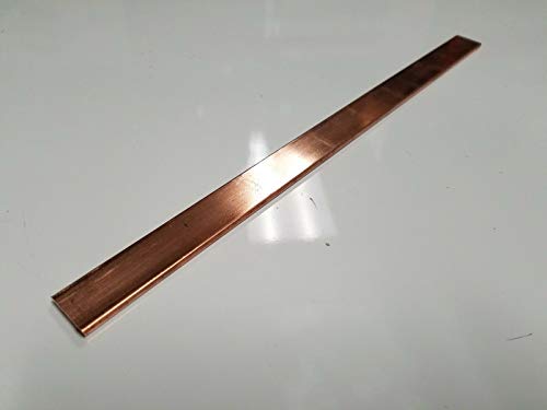 110 Copper Bar 1/2 Hard, 1/8'' Thick x 3/4'' Wide x 36 Inch Length