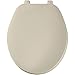 BEMIS 70 006 Toilet Seat, ROUND, Plastic, Bone
