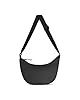 Johnny Urban Sac Bandoulière Femme & Homme Noir - Rory - Half Moon Bag - Sac Banane avec Sangle Réglable - Sacoche Demi Lune - Imperméable #2