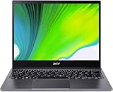 ACER Ordinateur portable 2 en 1 Spin 5 SP513-54N-56XE Moniteur 13,5 Quad HD Touch Screen Intel Core i5-1035G4 Quad Core Ram 8 Go SSD 512 Go 4 x USB 3.0 Windows 10 Home
