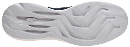 Tênis Go Run Fast Valor, Skechers, Adulto Unissex, Azul Escuro/Laranja, 43