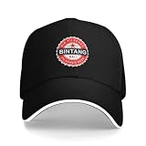 IWURYCX Gorra de béisbol Cerveza Bintang |-F-| Gorras de Hombre Personalizadas para Regalos navideños Femeninos