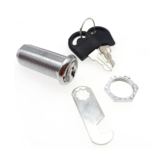 Cerradura De Leva Cerraduras de cilindro de leva, puerta, buzón del Gabinete, cajón, armario, candado, cerraduras de seguridad con 2 llaves, herrajes for muebles de 10-40mm Para CajóN De Gabinete(10mm