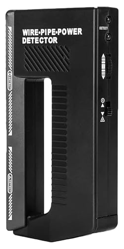 Wall Scanner & Metal Detector – High-Sensitivity Stud Finder with Adjustable Alert – Detects Pipes