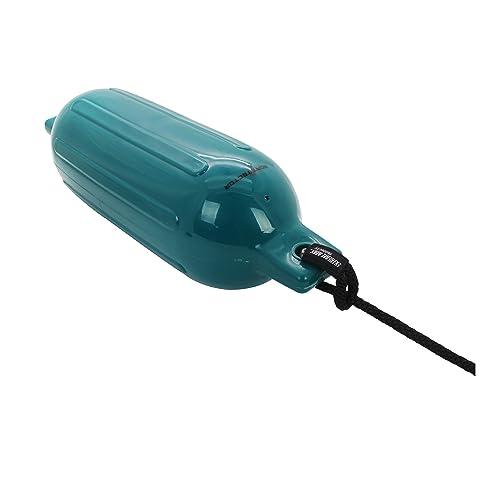 Extreme Max 3006.7623 BoatTector Inflatable Fender Value 4-Pack - 4.5" x 16", Teal