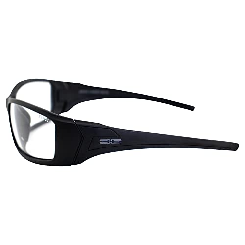 Epoch Eyewear Liberator Golf Sport Sunglasses Black Frame Clear Polycarbonate Lens3