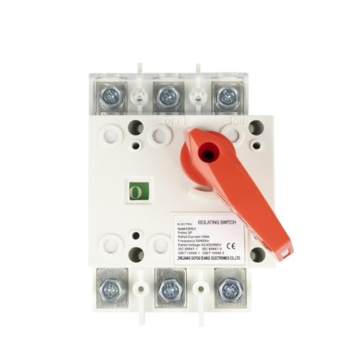 Interruptor de aislamiento de carga 100A 3P para cuadro eléctrico