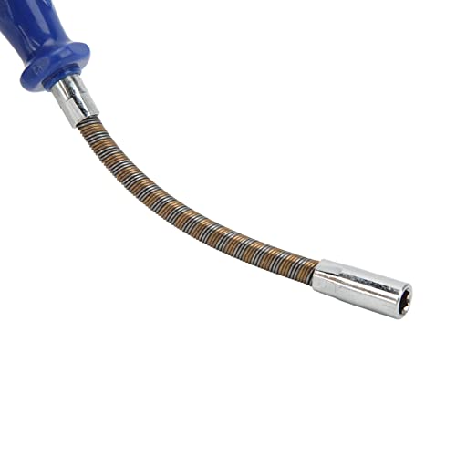 7Mm Flexible Hex Screwdriver 90 Degree Bendable Nutdriver Hex Socket Hose Clamp Driver ​For Car Repair #TOP6