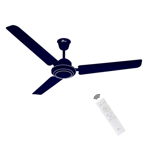 Image of RR Signature MORPHEUS 1200 MM BLDC Ceiling Fan With Remote | 60% Energy Savings | BEE 5 Star Rated Energy Efficiency| 2 Year Warranty [Oxford Blue]