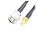 RP-TNC Male Connector to SMA Female Jack Straight RF RG58 Pigtail Jumper Cable 3feet 100cm and