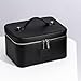 ETOILE - Vanity Case Black - Stylish Travel Makeup Bag Organizer with Dividers