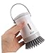 PRETYZOOM Handheld Kitchen Scrub Brush with Soap Dispenser for Gentle Cleaning of Pots Pans and Sinks Versatile and Safe for All Cookware for Hard Stains and Kitchen Surfaces