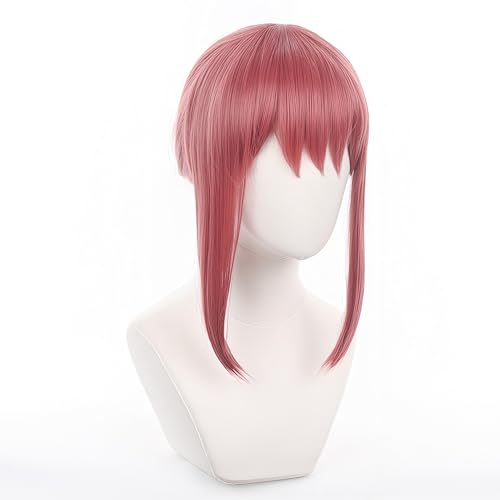 Image of Long Light Red Cosplay Wig for Cosplay Events