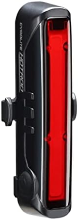 CYGOLITE Hotrod– 50 Lumen Bike Tail Light – 6 Night & Daytime Modes– Wide Glowing LEDs– Compact & Sleek– IP64 Water Resistant– Sturdy Flexible Mount– USB Rechargeable– Great for Busy Roads