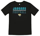 Outerstuff NFL Boys Youth Short Sleeve Launch Dri Tek T-Shirt - Jacksonville Jaguars, Large