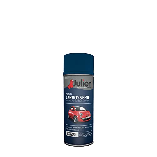 Julien Peinture Aérosol Relooking pour Carrosserie - Voitures et 2 roues - Bleu Nacre 37124 400ml
