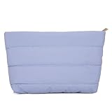 DSDFIDn Puffy Small Makeup Bag for Women Cosmetic Bag Makeup Pouch for Purse Puffy Toiletry Organizer Bags