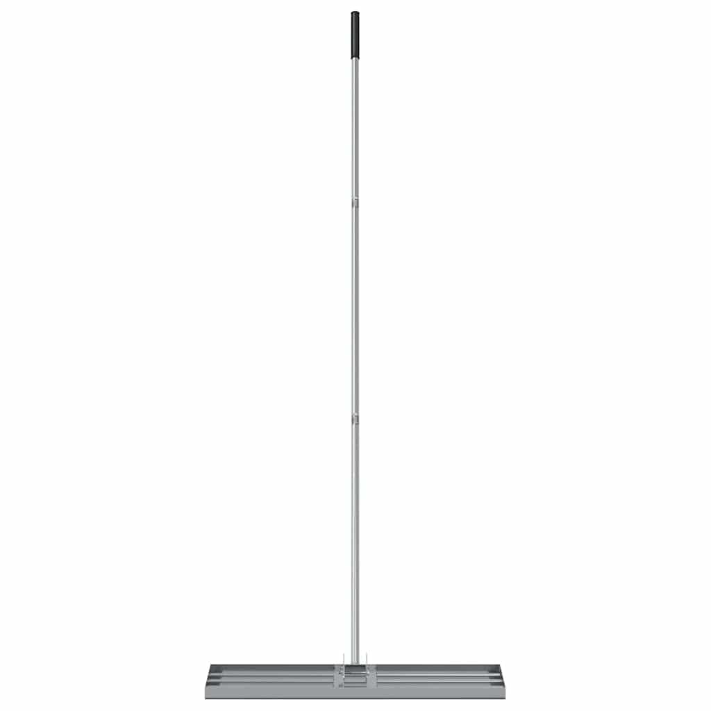 Rasenrechen Nivellierrechen aus Edelstahl 75x25cm, Boden-Ebenen Rechen für Rasenpflege, Topdressing, Garten-Bodenbearbeitung