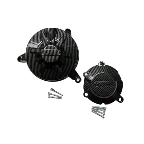 Cubierta protectora motor motocicleta RSV4 RR juego anticaída anticolisión efecto carbono