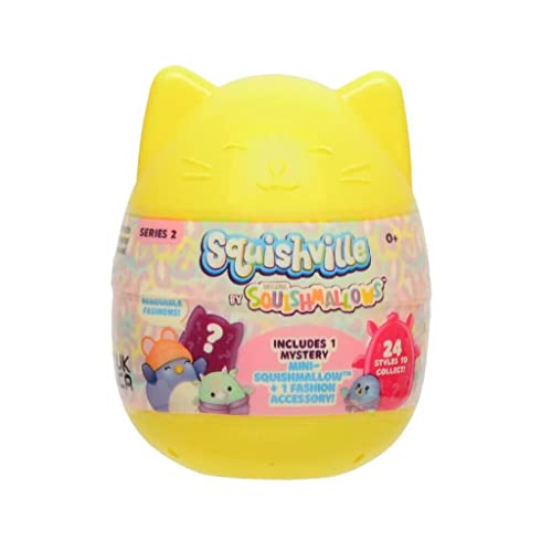 Image of Squishmallows Squishville Mystery Mini Series 1 Plush Assortment Blind Package - 1 Blind Pack