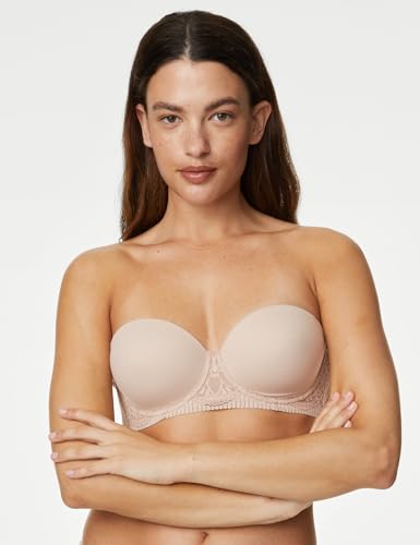 Image of Marks & Spencer Women's Padded Wirefree Polyamide,Elastane Bra