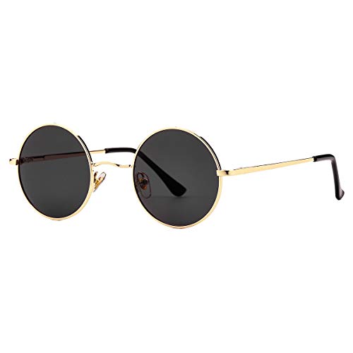 ▷ Gafas Gleyemor estilo John Lennon, gafas de sol polarizadas, redo