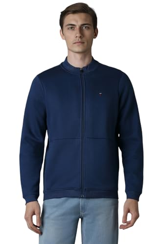 Image of Louis Philippe PolyMen's Cotton Round Neck Sweatshirt