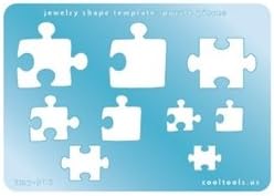 Cool Tools - Jewelry Shape Template - Puzzle Pieces