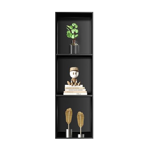 Shower Niche No Tile Needed Wall Niche Three-Tier Shower Niche Shelf Recessed Shower Caddy for Bathroom Storage Black-One