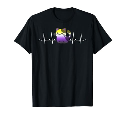 Nonbinary Flagge Farben Stolz LGBTQ Non Binary T-Shirt