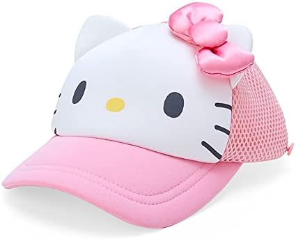 Sanrio 686280 Hello Kitty Kids Mesh Cap with Sun Shade : Amazon