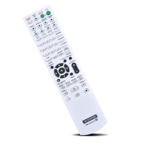 ZWP RM-AAU013 Replacement Remote Control fit for Sony Home Theatre AV Receiver STR-DG510 HT-DDW795 STR-K1600 HT-DDW1600 STR-K790 HT-DDW795 HT-DDW685 HT-DDW790 SS-WP700 SS-SRP900 SS-CNP680 SS-MSP900