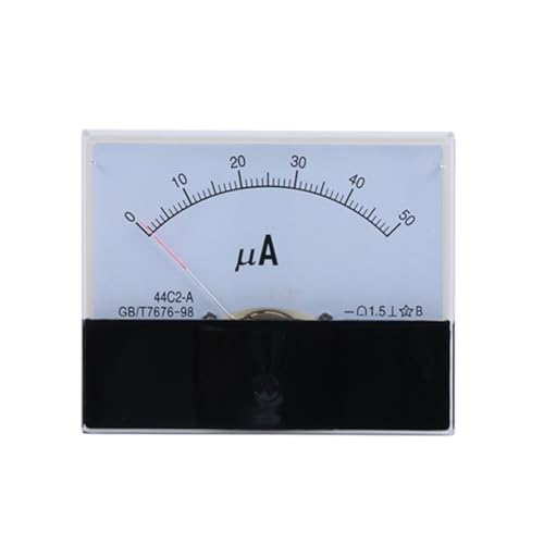 Ampèremètre analogique 44C2-A DC 300µA à aiguille pour mesure de courant