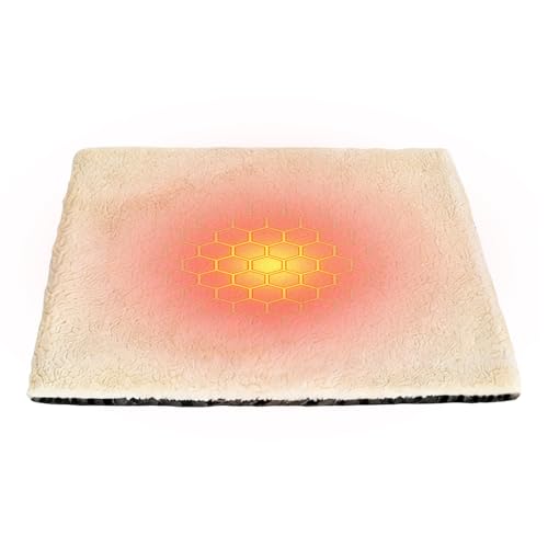 Cuscinetto Auto Riscaldante Per Gatti,Base Morbida e Lavabile con Fondo Antiscivolo - Lettino Invernale con Tappetino Riscaldante,per Cuccioli e Adulti Inverno Interno Esterno Salone Balcone Divano