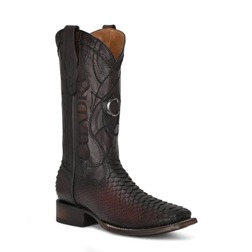 Cuadra Men's Boot in Python Leather With laser engraving 3Z2LPH2